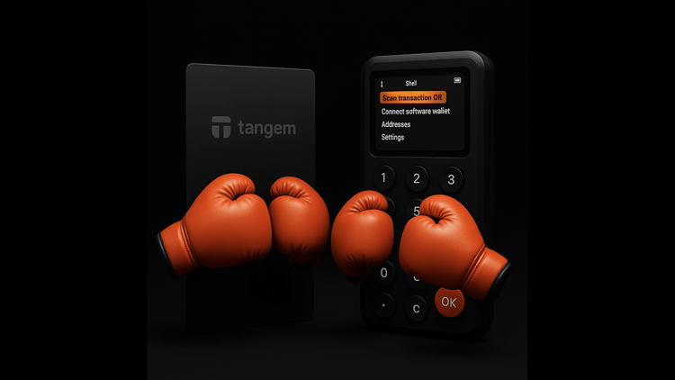Keycard Shell vs Tangem: 2025 Head-to-Head NFC Hardware Wallet Showdown
