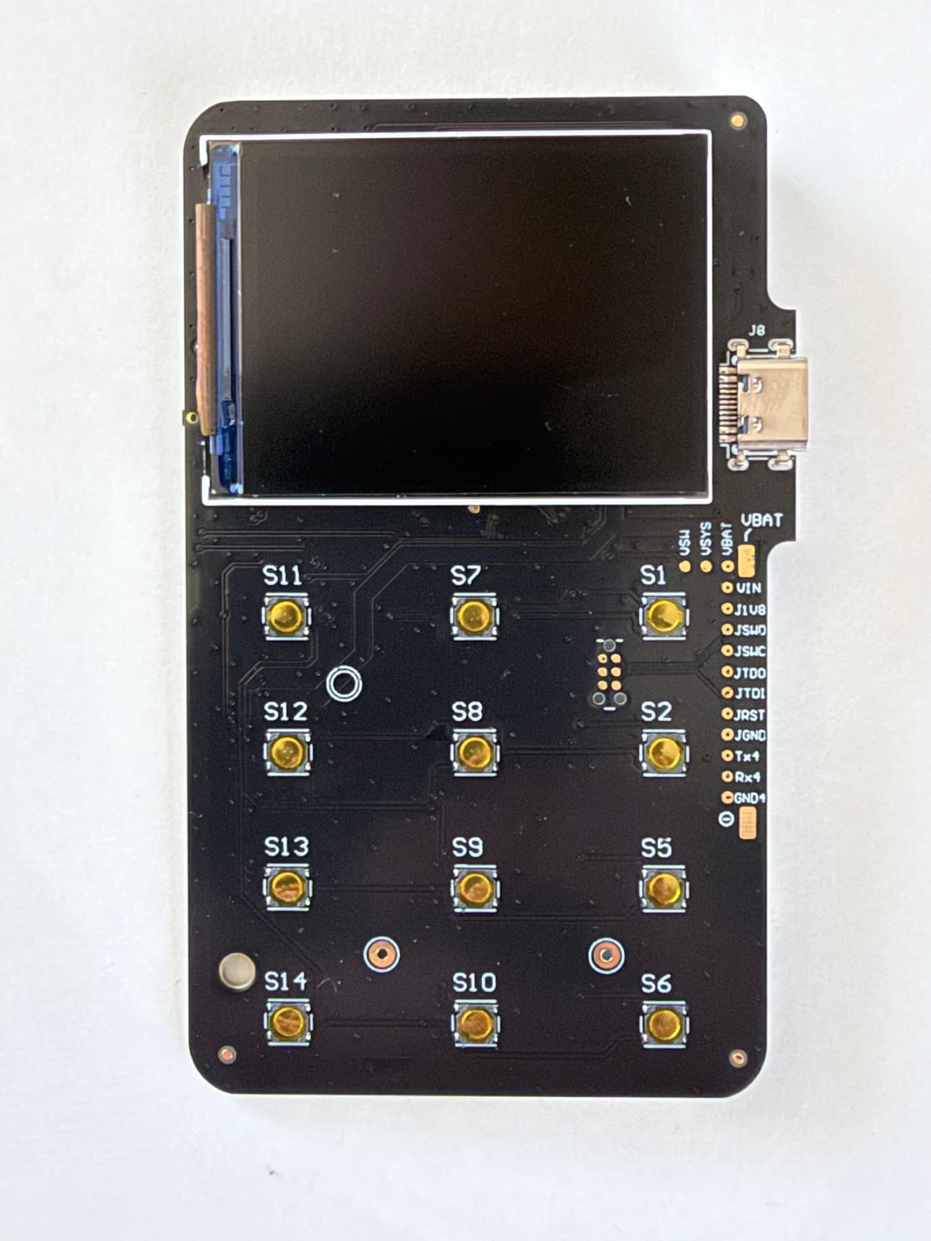 Front side of the main board